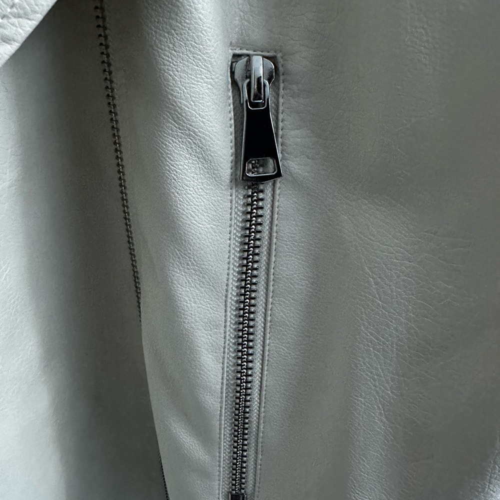 Oversized Maeve Pleather Moto Jacket - Picture 2 of 6